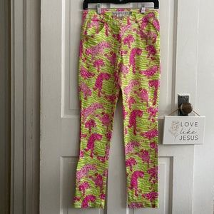 Gretchen Scott Pink Tiger Jeans M